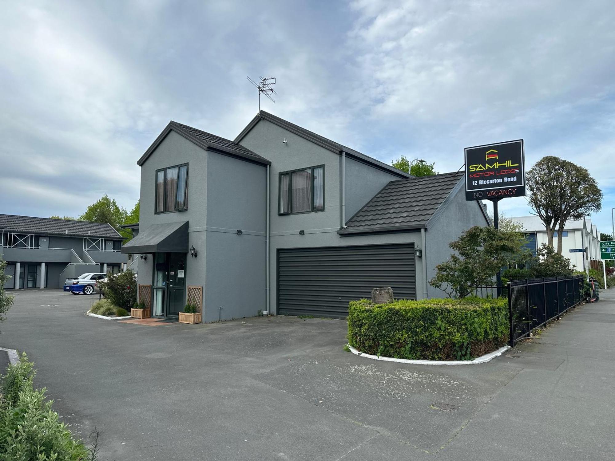 Samhil Motor Lodge Christchurch Exterior photo